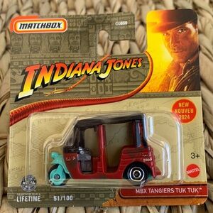Tangiers Tuk Tuk TukTuk Indiana Jones MatchBox Car New 2024 MB1429 IndianaJones